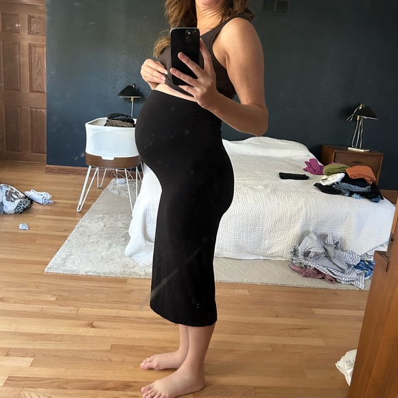 Hatch maternity midi skirt - Picture 2 of 9